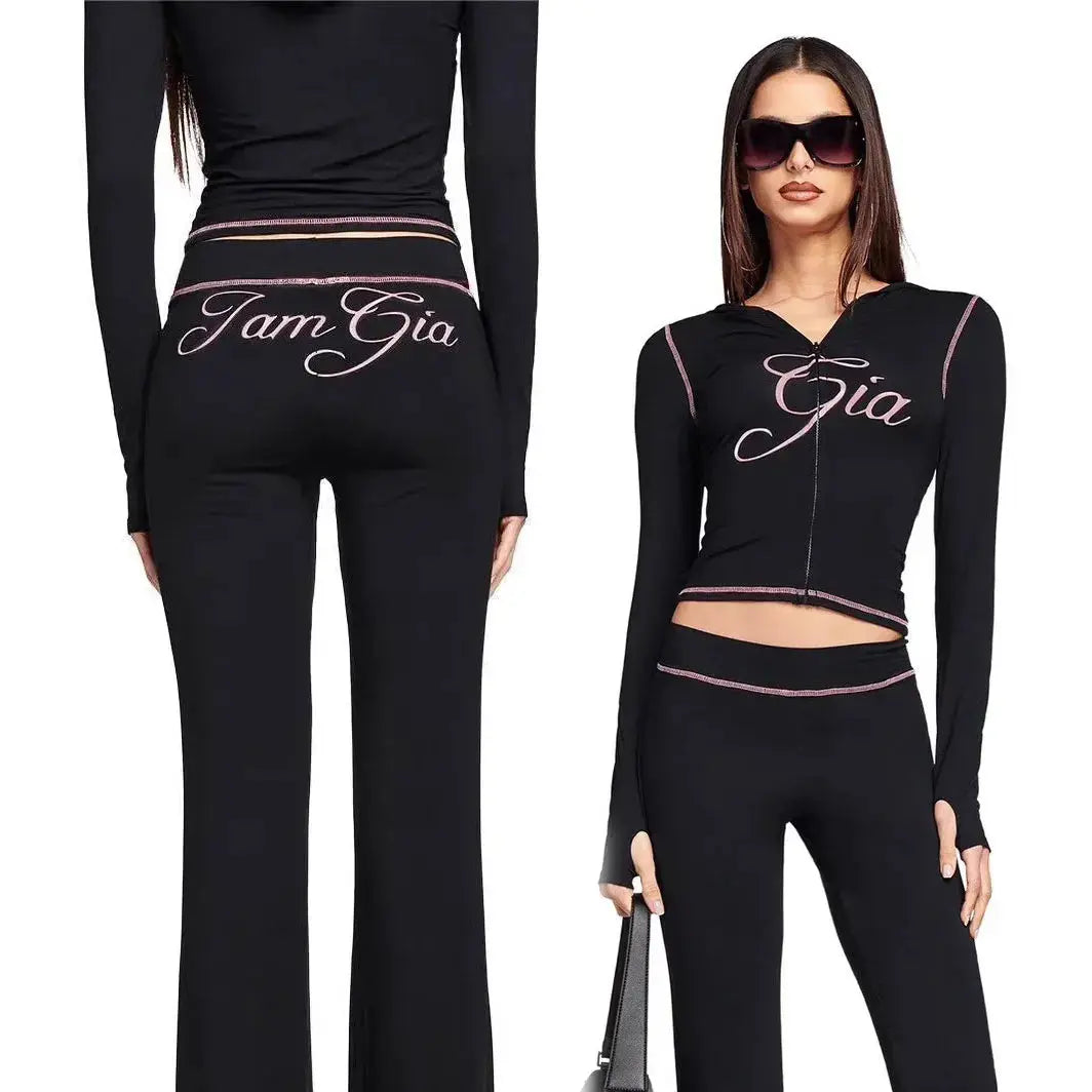 Black and Pink I.Am.Gia Outfits Browsglamour LLC