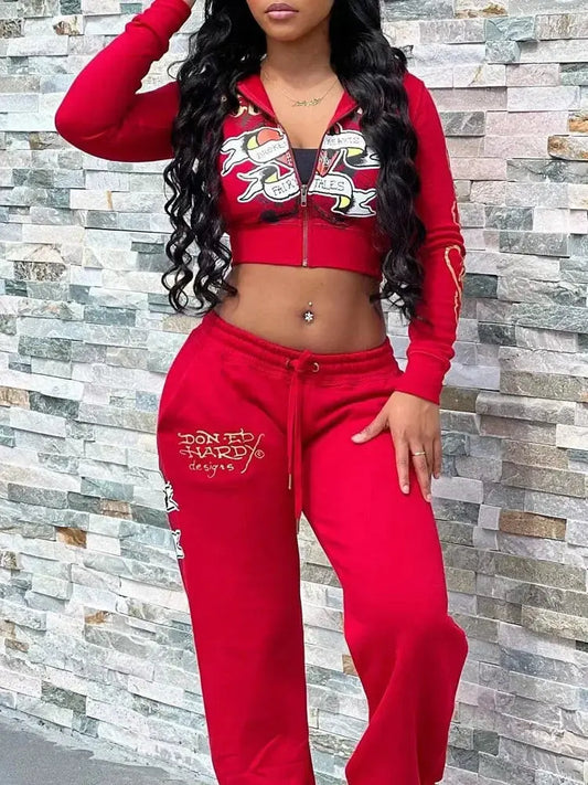 Ed hardy red 